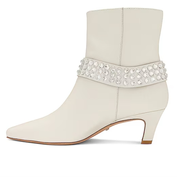 Raye Alvar Kitten Boot in Bone - Picture 10 of 10